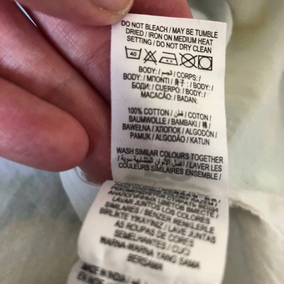 SLEEVELESS cotton lemon dress - Picture 5 of 5